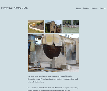Evansville Natural Stone flagstone fireplace