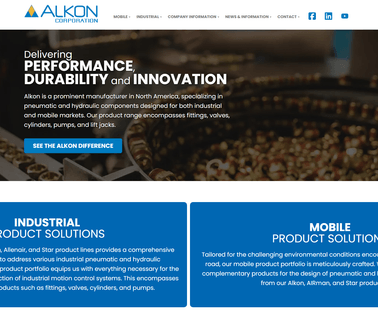 Alkon Corporation, Valves and Fitti valves specializes