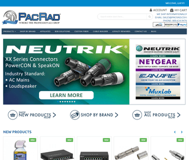 Pacific Radio Electronics data cable connectors