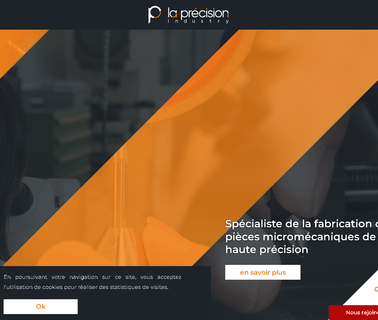 Site Internet La Precision ferrule