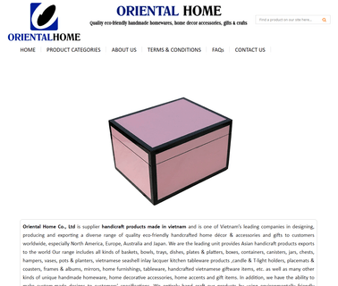 Oriental Home eco