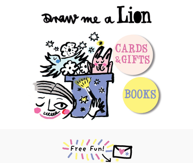 Draw Me A Lion books prints