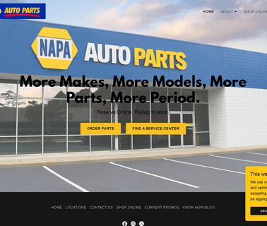 Westbay Napa Auto Parts. car performance shop