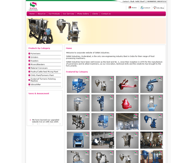 Sana Industries material blender