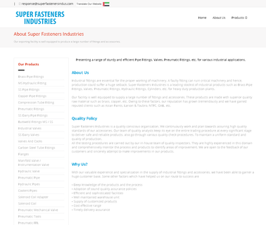 Super Fasteners Industries union head