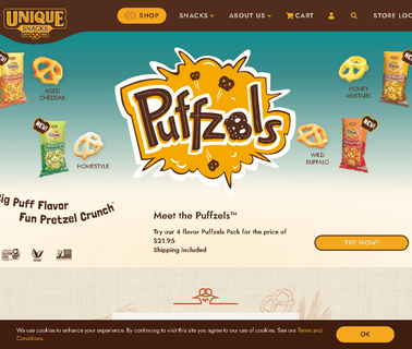 Unique Pretzel Bakery full flavor