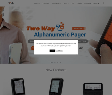 Gold Apollo alphanumeric paging