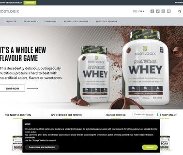 Bodylogix food ingredients food acids