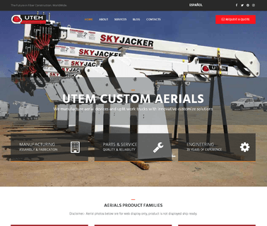 Utem- Utility Truck Equipment Mfg. digger equipment