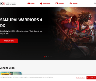 Koei Tecmo Games windows games