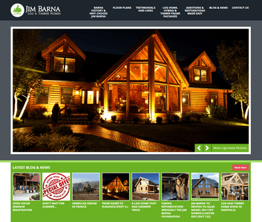 Jim Barna Log & Timber Homes jim avery