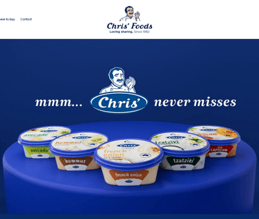 Chris Foods cream sauces
