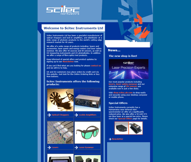 Scitec Instruments Ltd. safety glasses laser