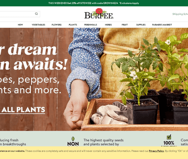 Burpee Garden Products/Burpee Home Gardens stop check