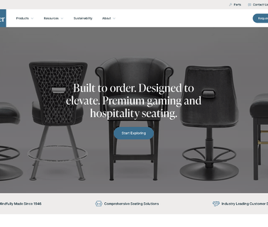 Gasser Chair Co Inc chairs designed