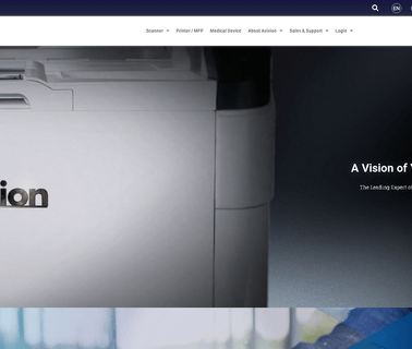 Avision scanners digitizers