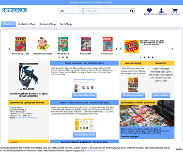 Sammlerecke Esslingen Frieder Maier Comics & Romane cartoons