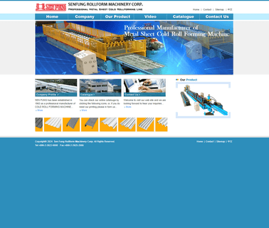 Sen Fung Rollform Machineryoration metal sheet roll machine