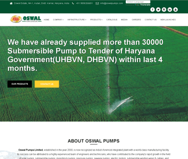 Oswal Electric Pumps garden