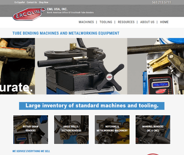 Ercolina-Cml Usa Inc. emissions controls