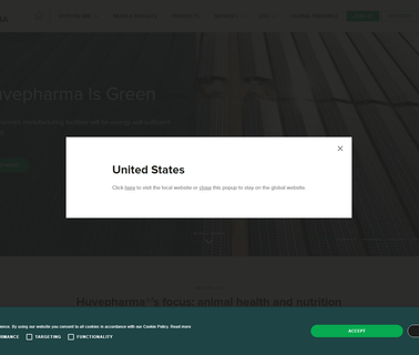 Huvepharma Inc antibiotics feed water