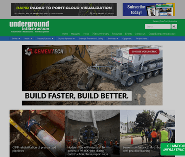 Underground Construction job information