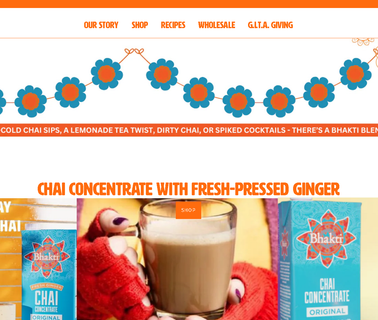 Home - Bhakti Chai brewed coffee
