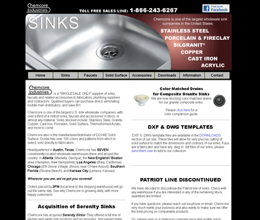 Chemcore Industries Inc stainless flooring