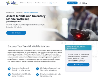Quatred LLC Mobile Computing and Bar Coding Rfid identification mobile