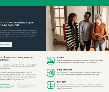Landed - Community Down Payment Support affordable support