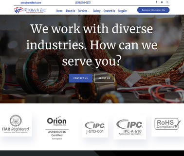 Welcome to Windtech Inc design transformers
