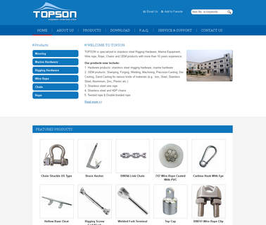 Qingdao Topson International Trading steel crane hook