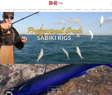 R & R Tackle fishing nets