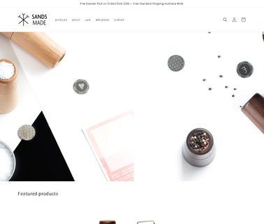 Sands Made home store products online