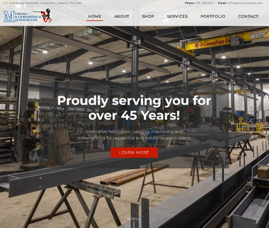 Muskoka Millwrighting and Machining  welding trailers