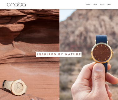 Analog Watch Co.; Modern & Minimal Mens & Womens design wrist watch