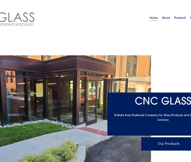 CNC Glass & Storefronts shower walls