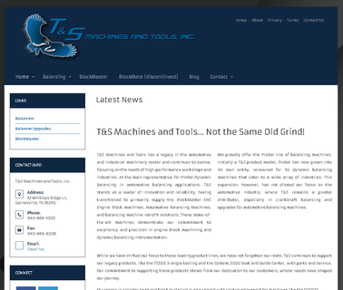 T & S Machines & Tools crankshaft machines