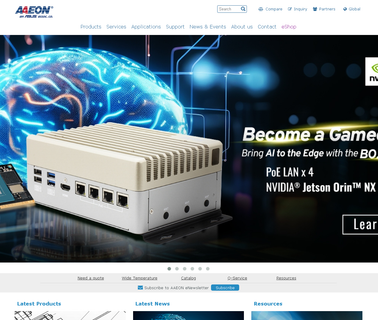 Aaeon Technology, Single embedded single board