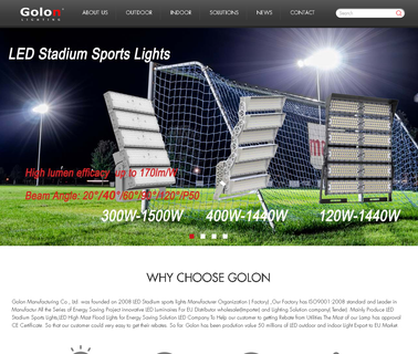 Golon Electric Technology e27 led bulbs