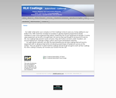 Welcome to RLK Coatings bakersfield