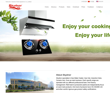 Skydnor Home Appliance gas hob oven