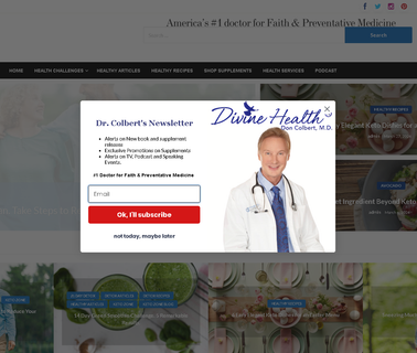 Divine Health Wellness Center supplements green