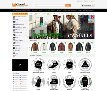 Cwmalls E-Commerce jacket collar