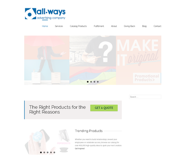 All Ways All-Ways Advertising - Home Page corporate programs