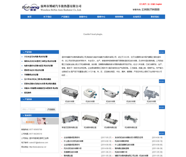 Wenzhou Bonai Radiator casting aluminum radiator
