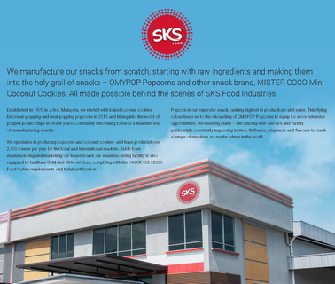 Sks Food Industries M Sdn Bhd industries