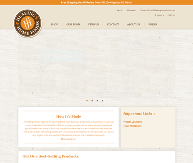 Healing Home Foods granola grain