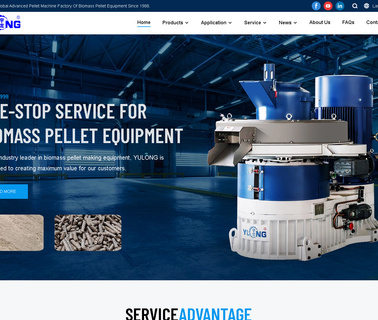 Zhangqiu Yulong Machine flat die wood pellet machinery