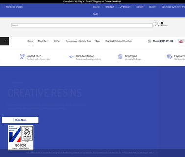 Creative Resins International Ltd resin dispensing